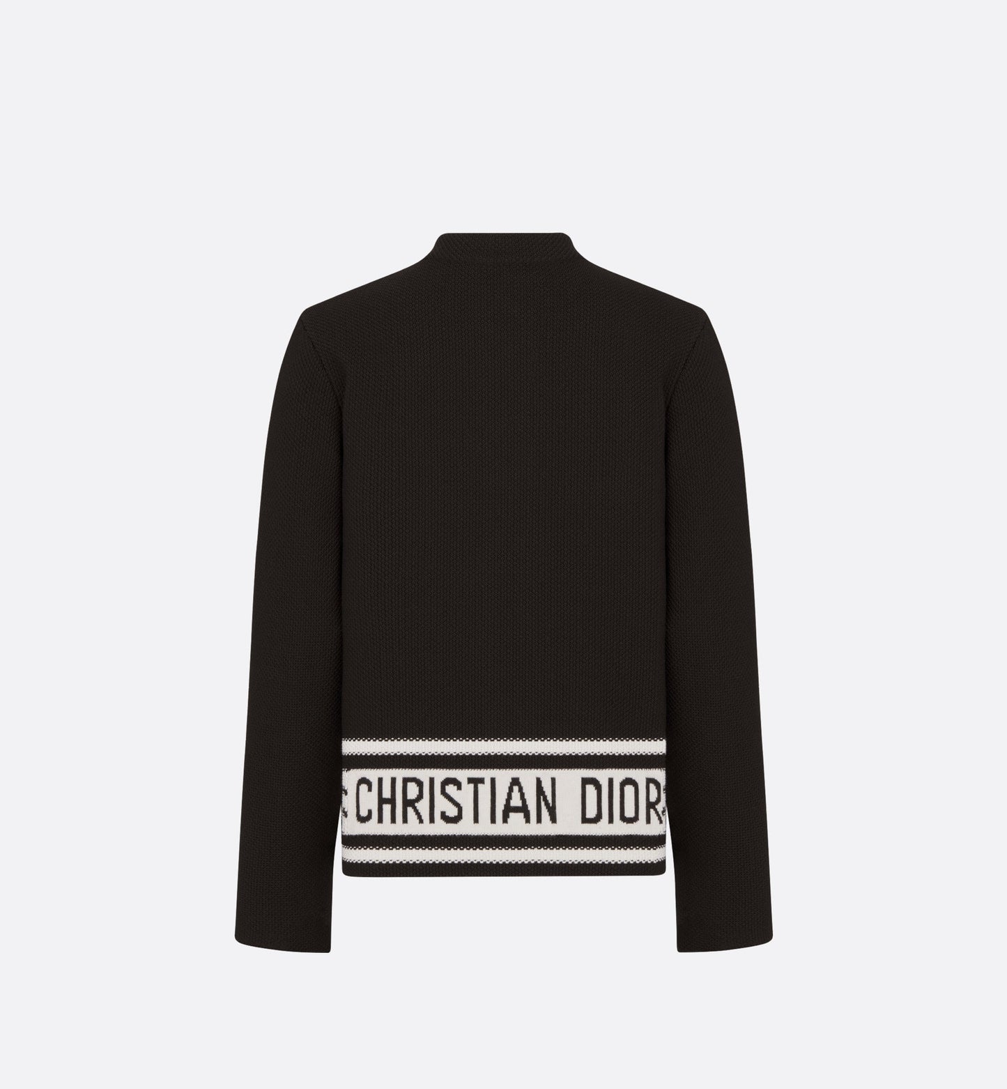 Dior Marinière Jacket • Black and White Cotton and Silk Knit