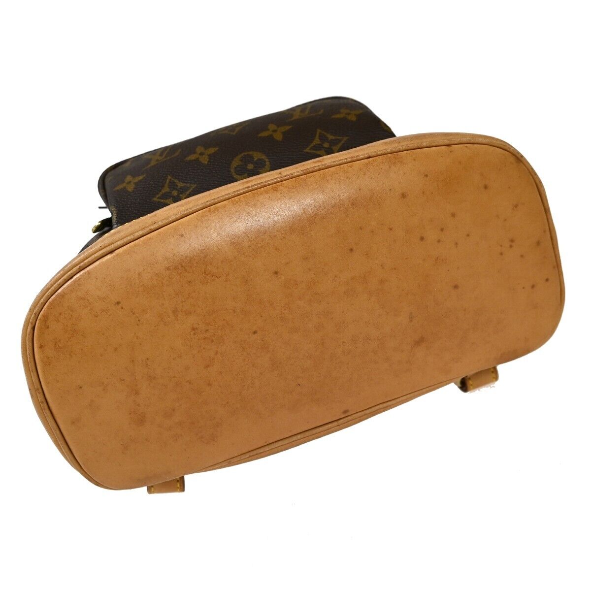 Louis Vuitton Montsouris Mm  Canvas Backpack Bag ()