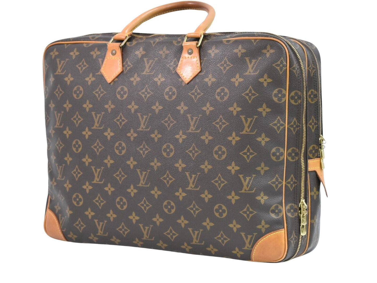 Louis Vuitton Porte Documents Voyage  Canvas Briefcase Bag ()