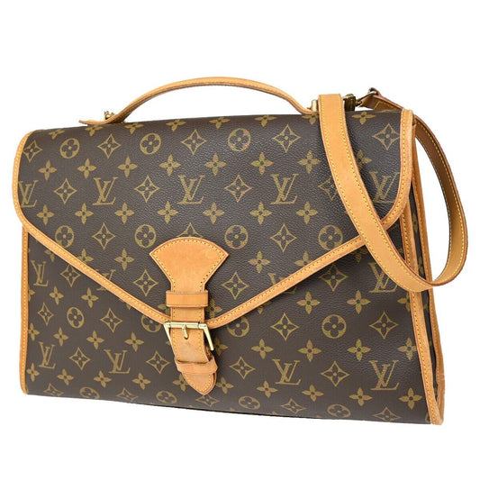 Louis Vuitton Beverly  Canvas Briefcase Bag ()