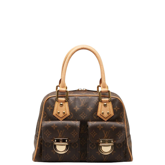 Louis Vuitton Manhattan Pm  Canvas Handbag ()