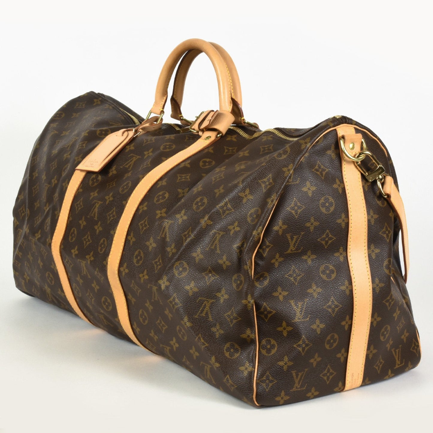 Louis Vuitton Keepall Bandoulière 60  Canvas Travel Bag ()