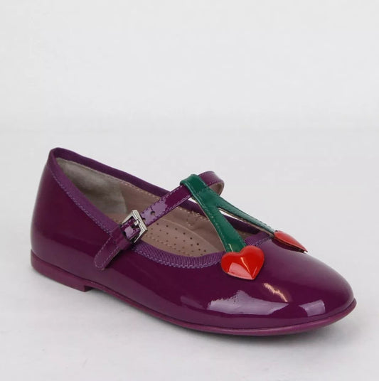 Gucci Girl Toddler Purple Patent Leather Ballet Flats Gucci 25/US 9