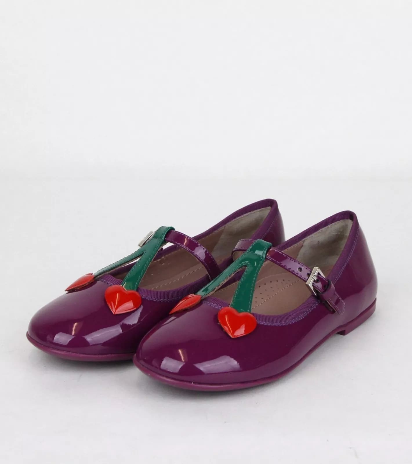 Gucci Girl Toddler Purple Patent Leather Ballet Flats Gucci 25/US 9
