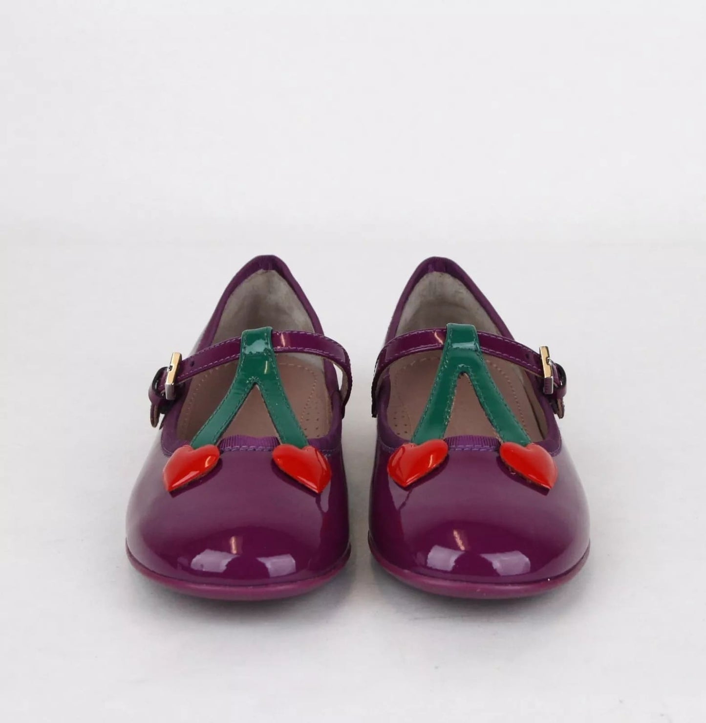 Gucci Girl Toddler Purple Patent Leather Ballet Flats Gucci 25/US 9