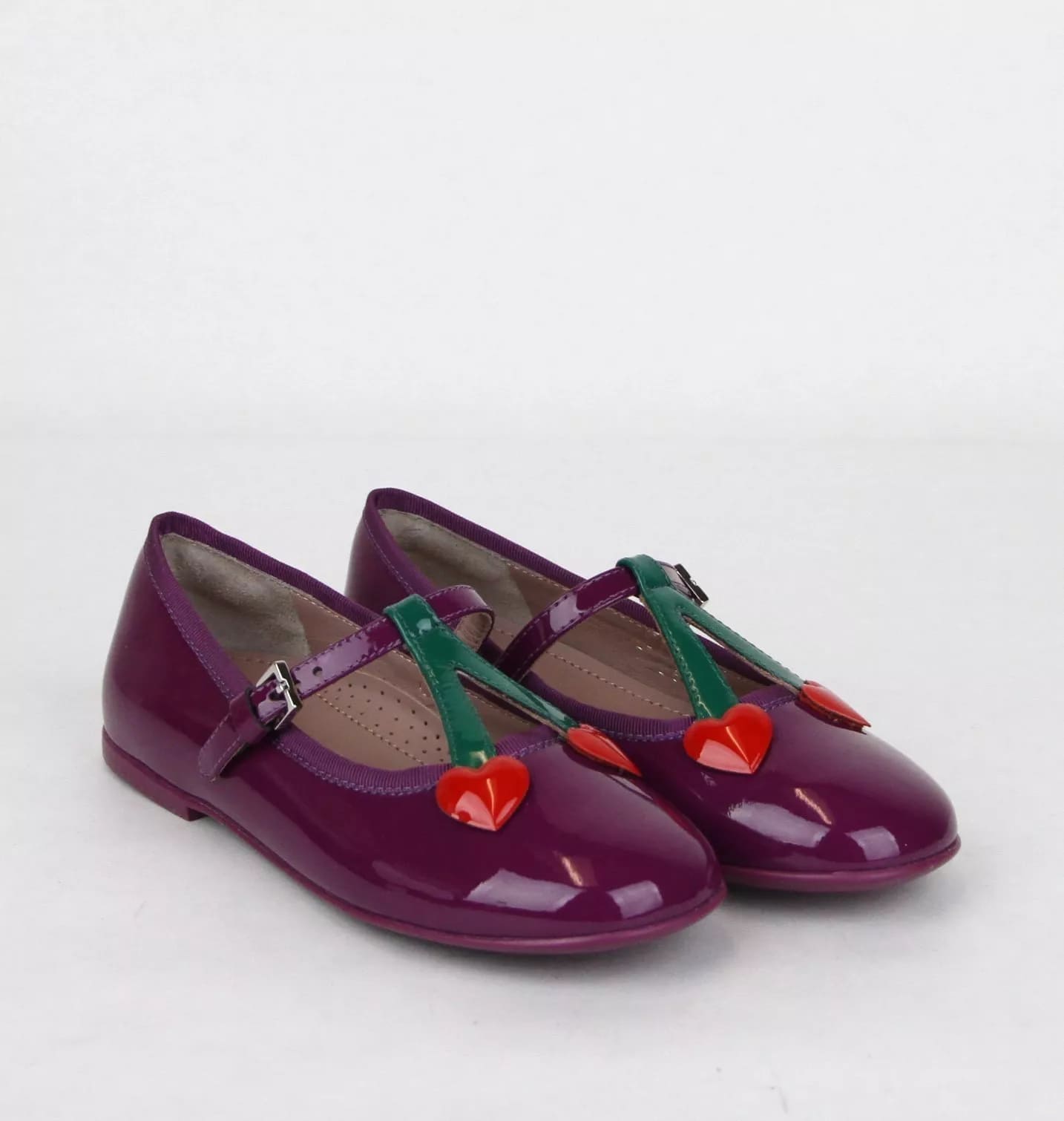 Gucci Girl Toddler Purple Patent Leather Ballet Flats Gucci 25/US 9