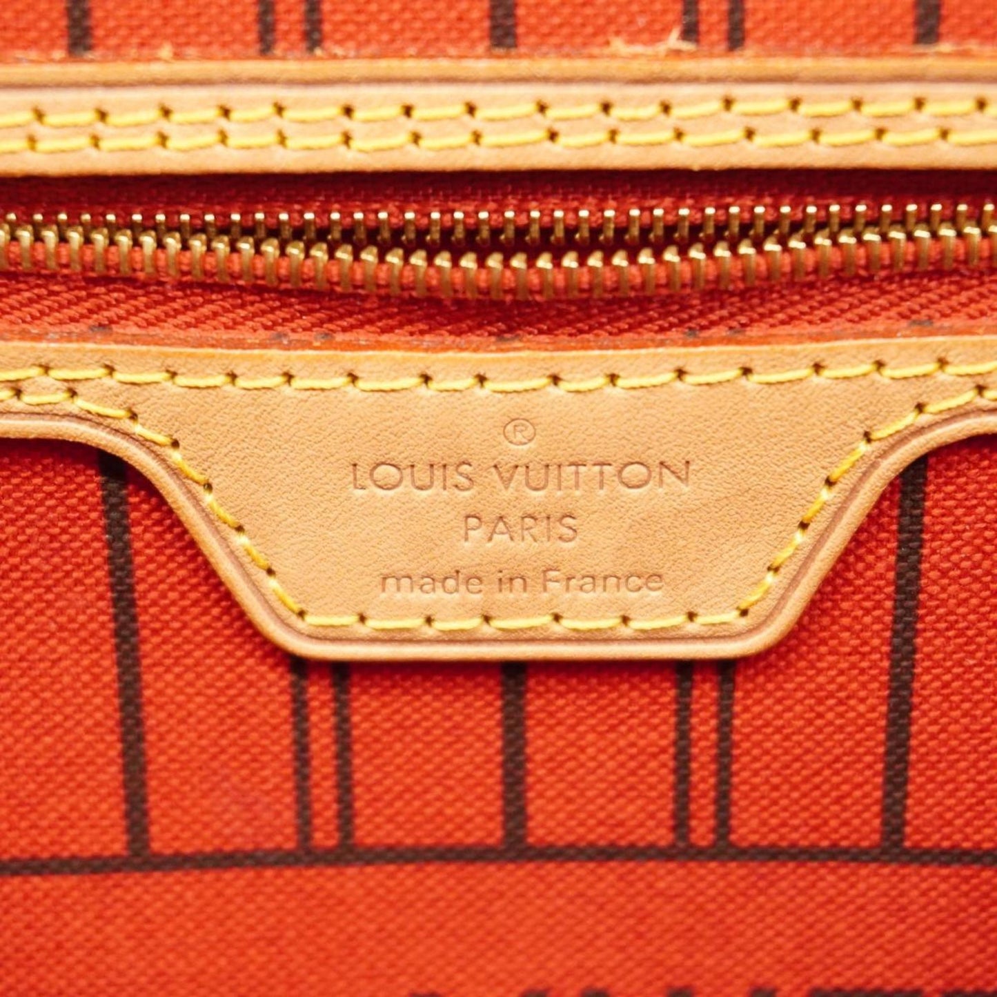 Louis Vuitton Neverfull Mm  Canvas Tote Bag ()