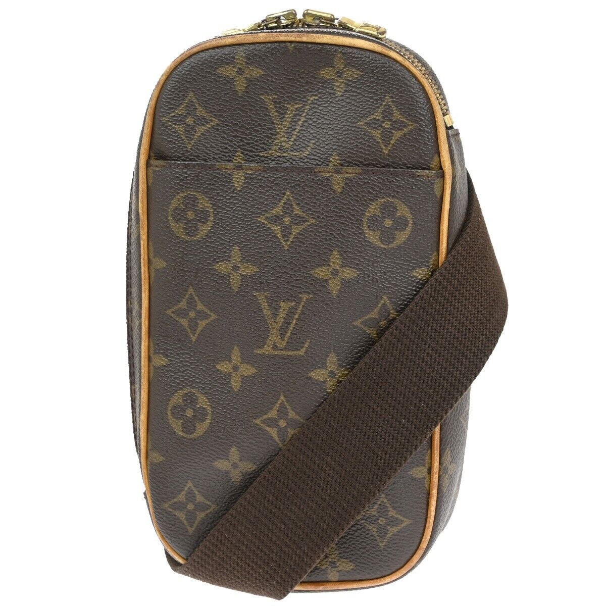 Louis Vuitton Pochette Gange  Canvas Shoulder Bag ()