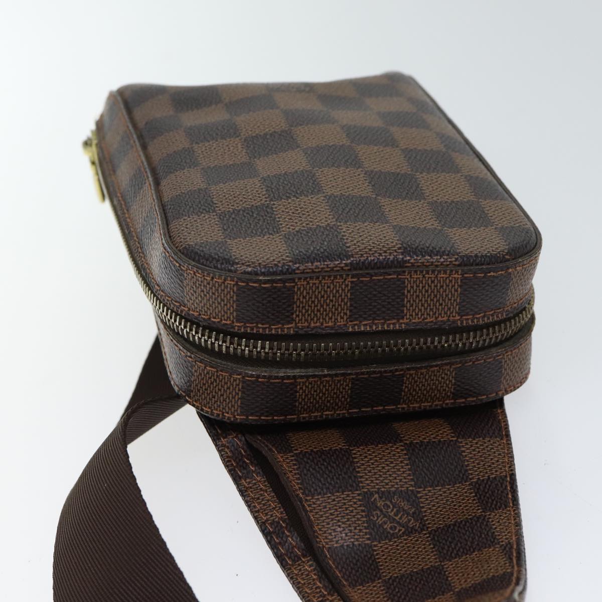 Louis Vuitton Geronimos  Canvas Shoulder Bag ()