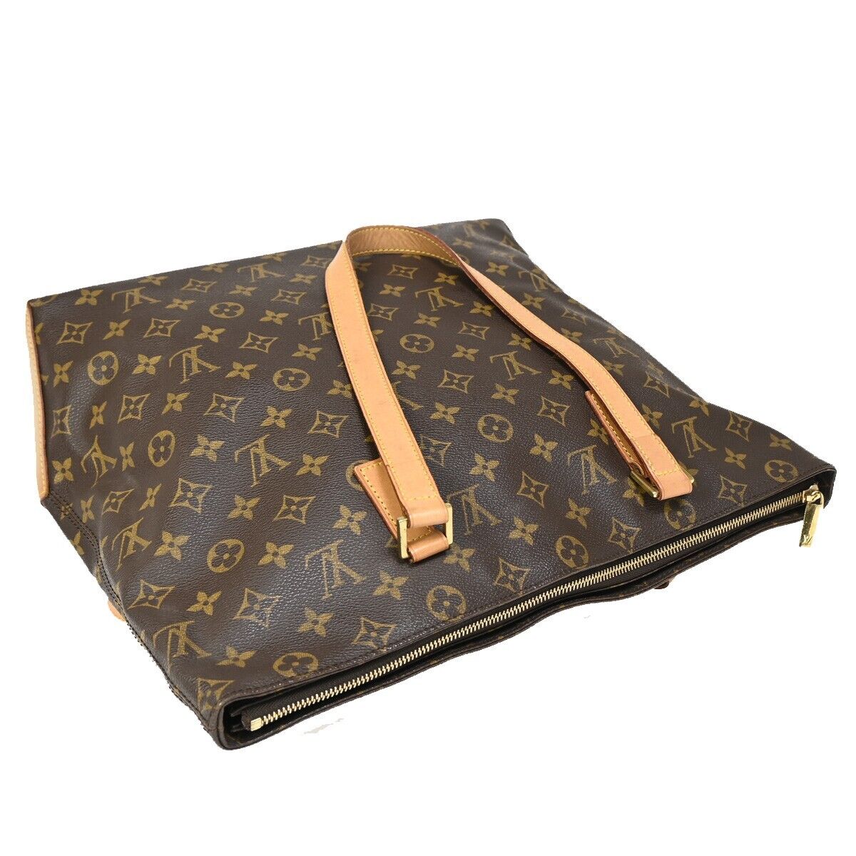 Louis Vuitton Cabas Mezzo  Canvas Shoulder Bag ()