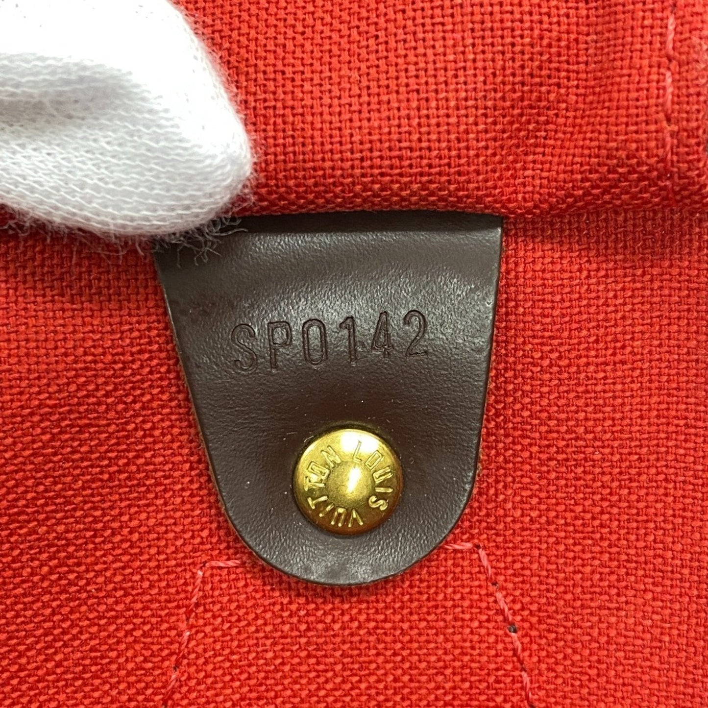 Louis Vuitton Speedy 35  Leather Handbag ()