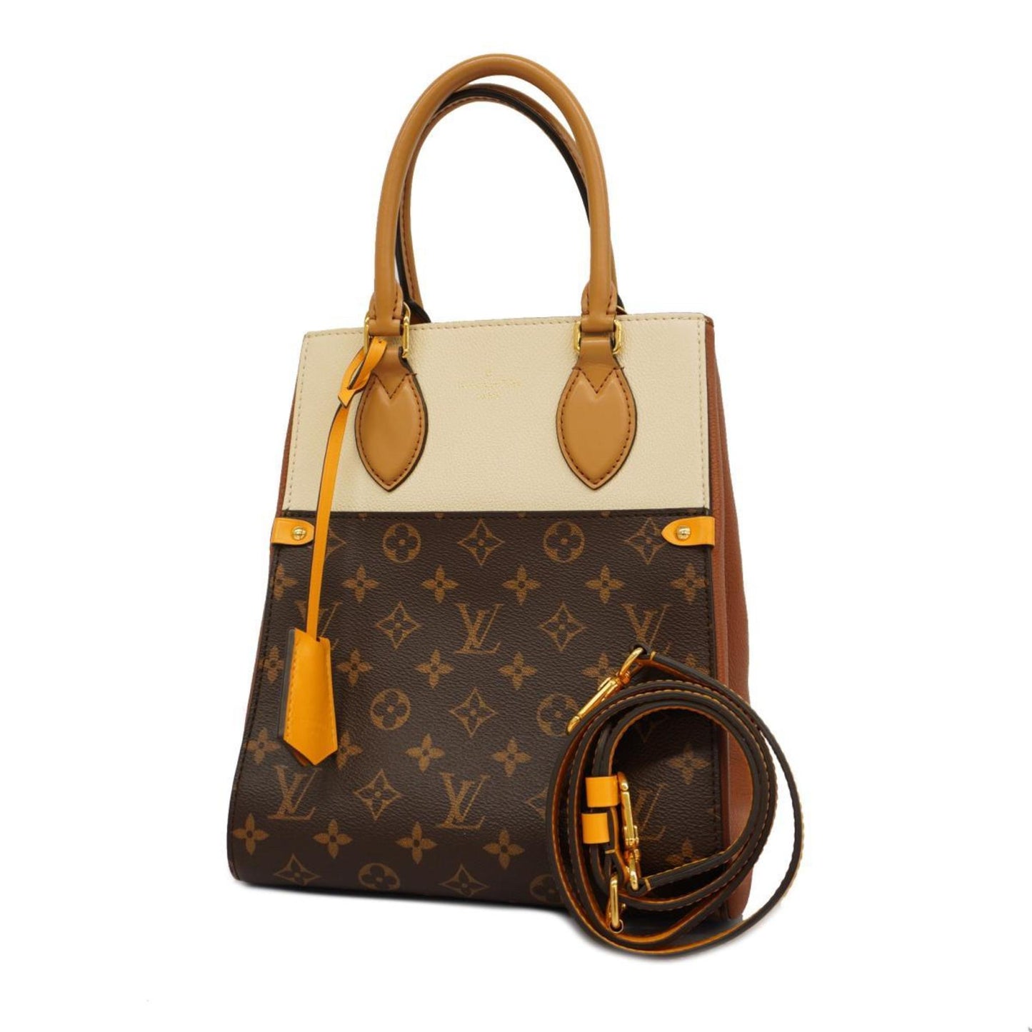 Louis Vuitton Fold Mm  Canvas Tote Bag ()