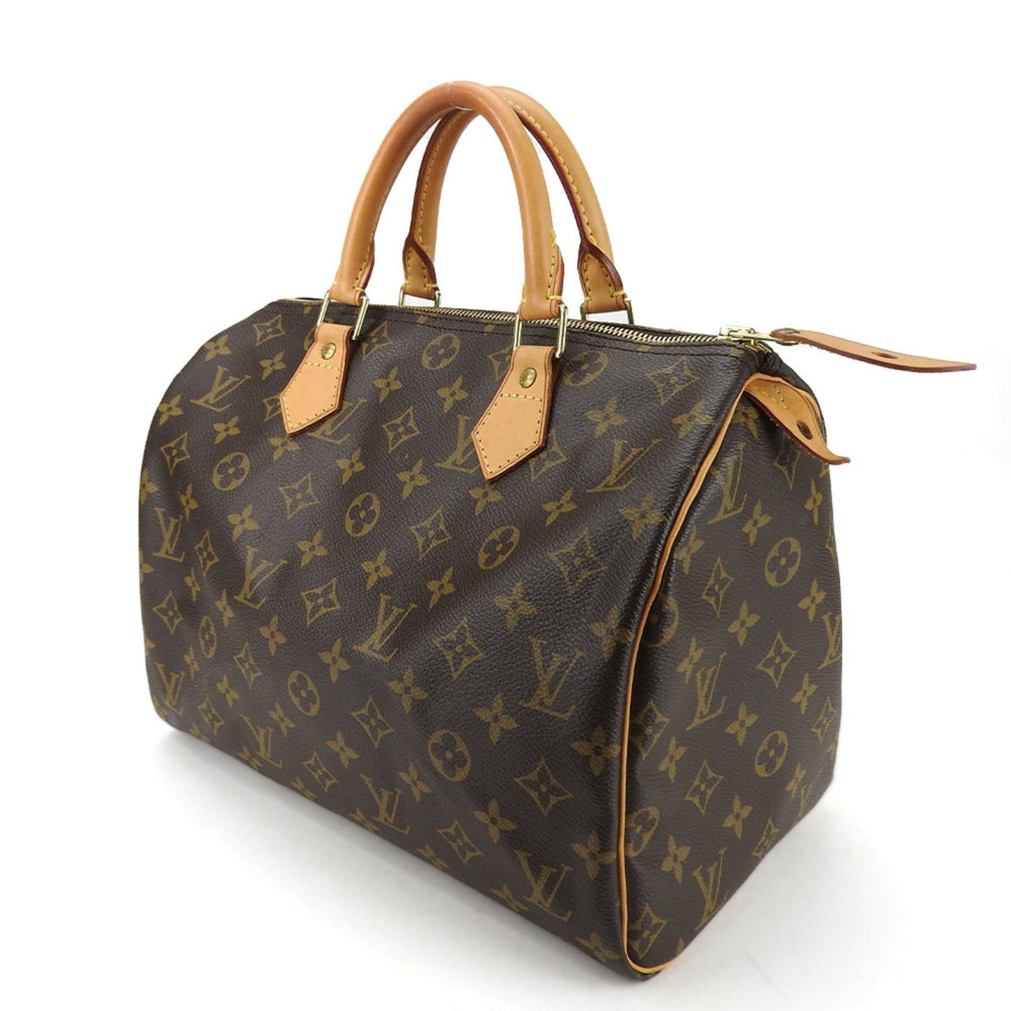 Louis Vuitton Speedy 30  Canvas Handbag ()