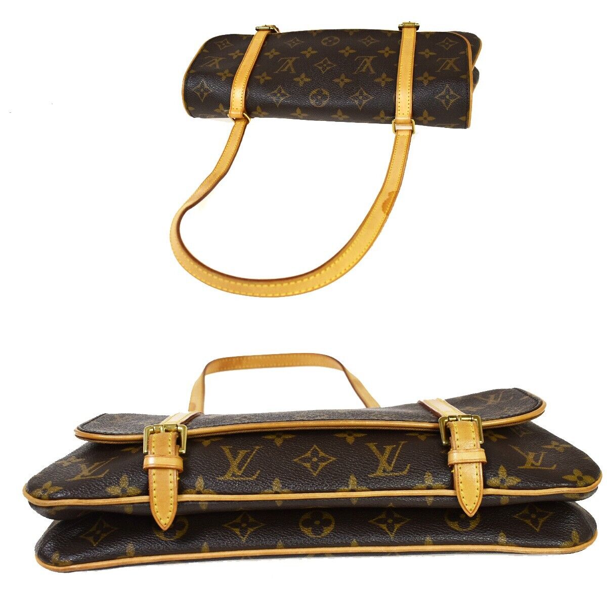 Louis Vuitton Marelle  Canvas Shoulder Bag ()