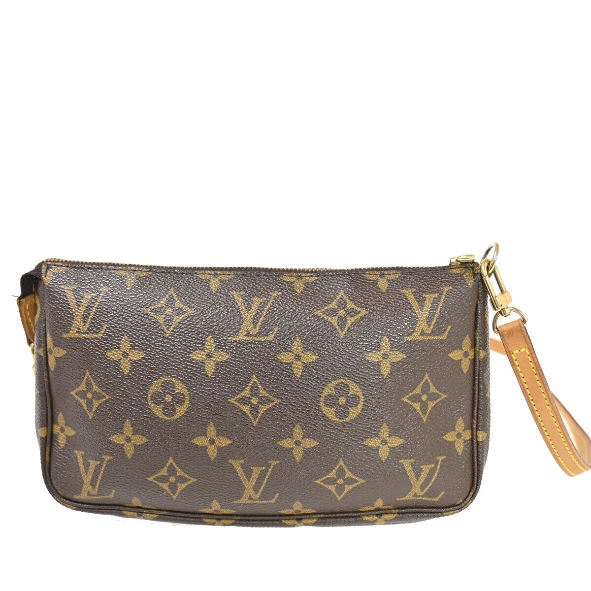 Louis Vuitton Pochette Accessoires  Canvas Clutch Bag ()
