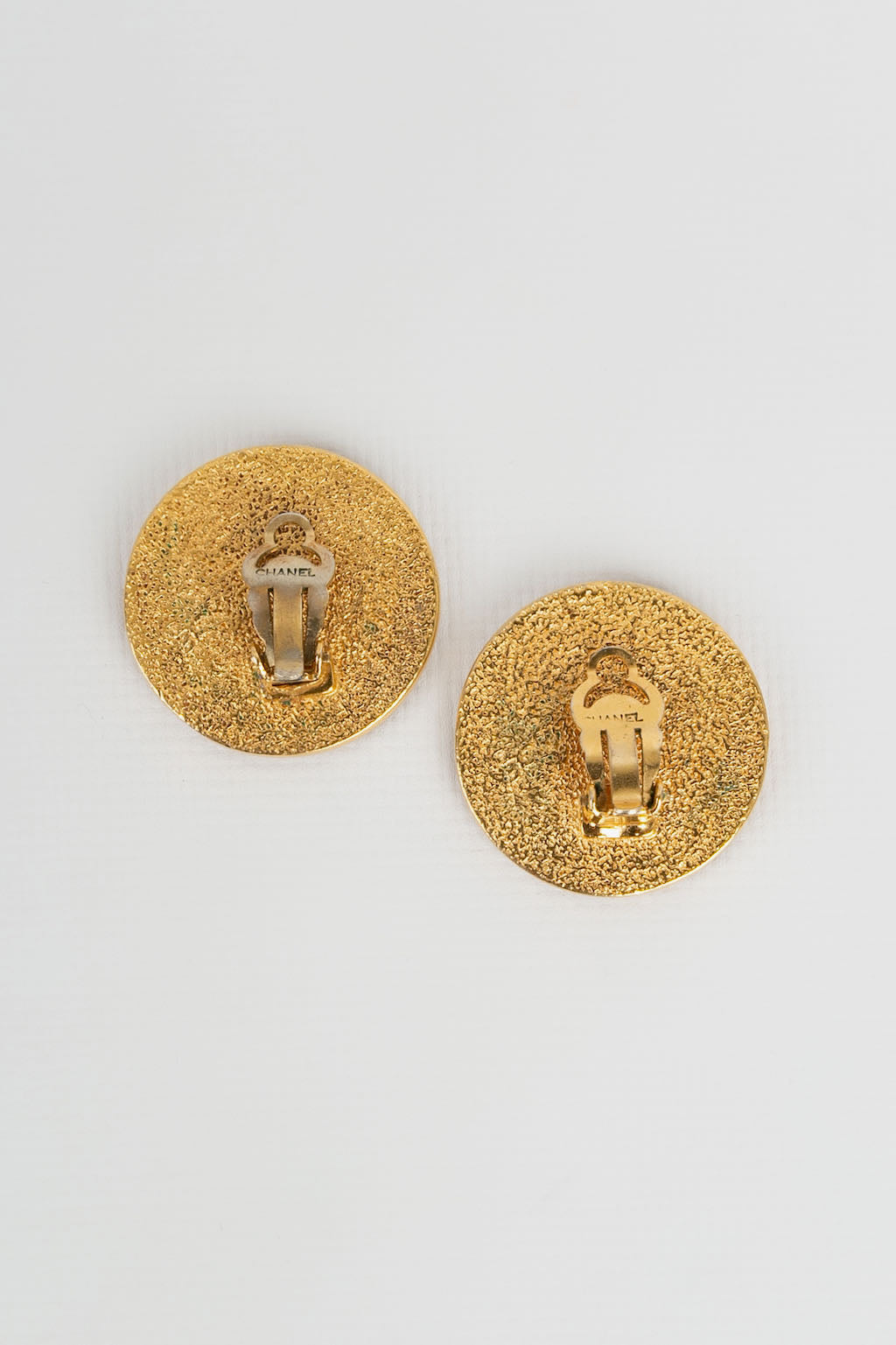 Boucles d'oreilles trèfle Chanel