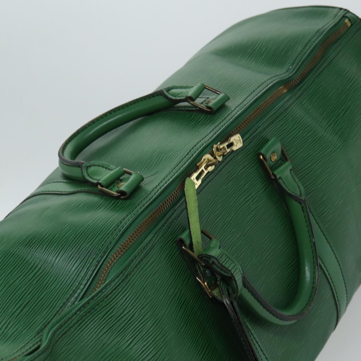 Louis Vuitton Keepall 55  Leather Travel Bag ()