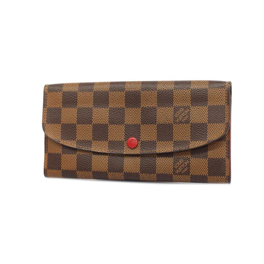 Louis Vuitton Emilie  Canvas Wallet  ()