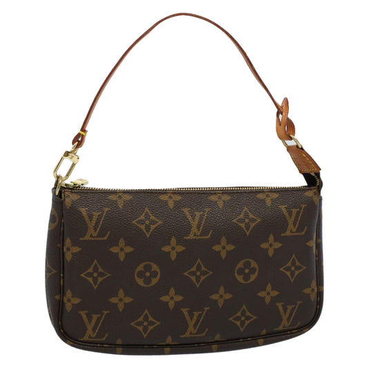 Louis Vuitton Pochette Accessoire  Canvas Clutch Bag ()