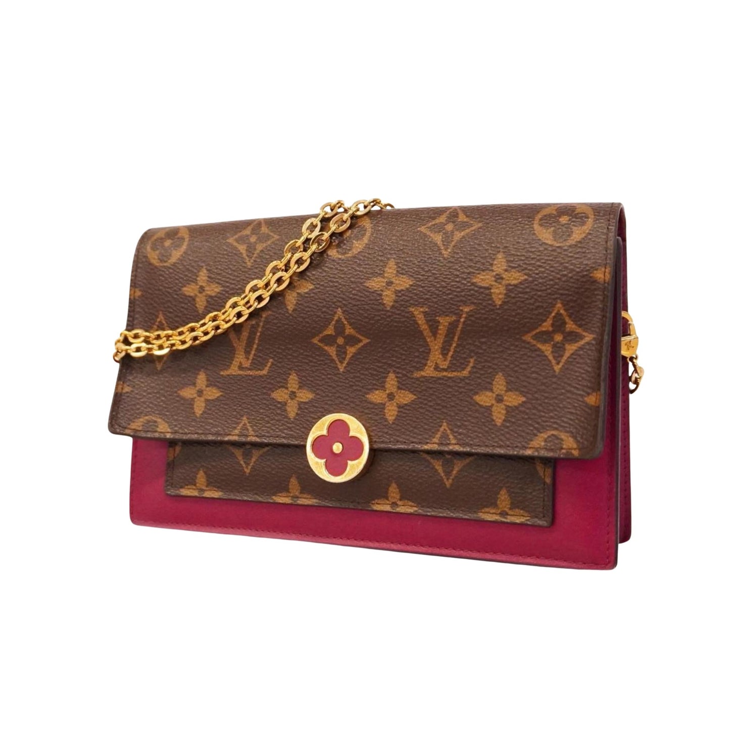 Louis Vuitton Flore  Canvas Wallet  ()