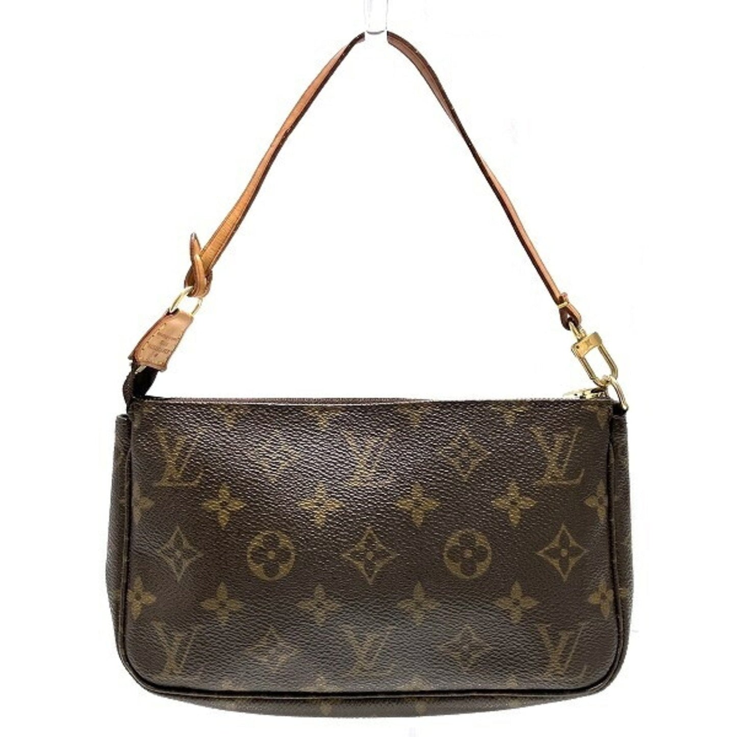 Louis Vuitton Pochette Accessoire  Canvas Clutch Bag ()