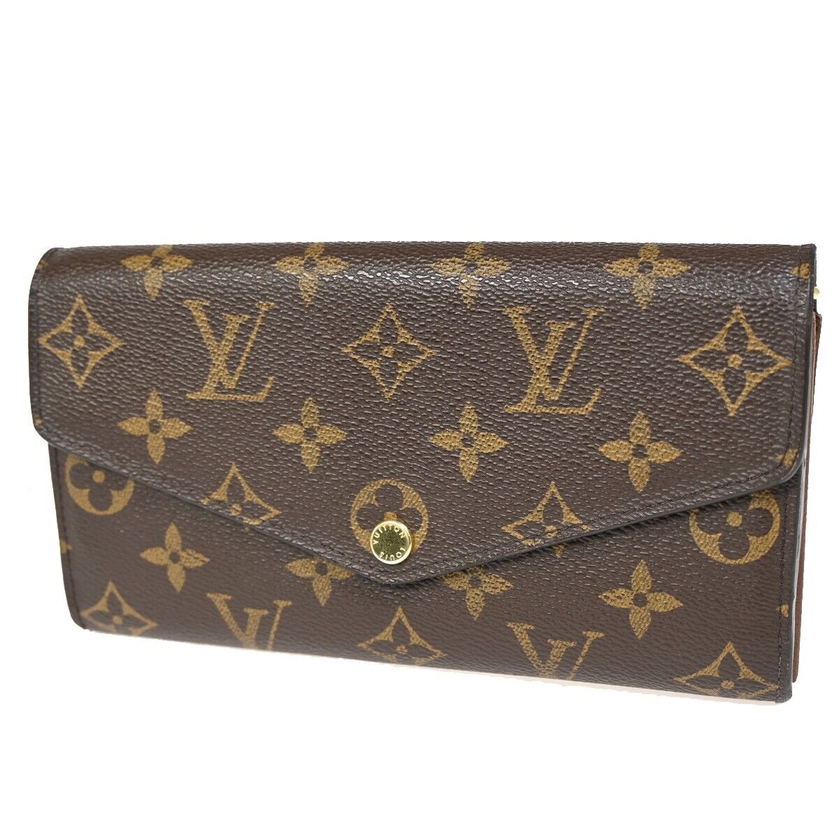 Louis Vuitton Sarah  Canvas Wallet  ()