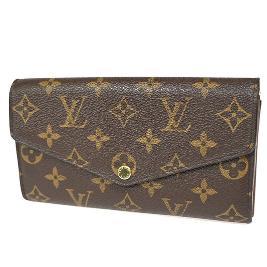 Louis Vuitton Sarah  Canvas Wallet  ()