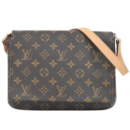 Louis Vuitton Musette Tango  Canvas Shoulder Bag ()