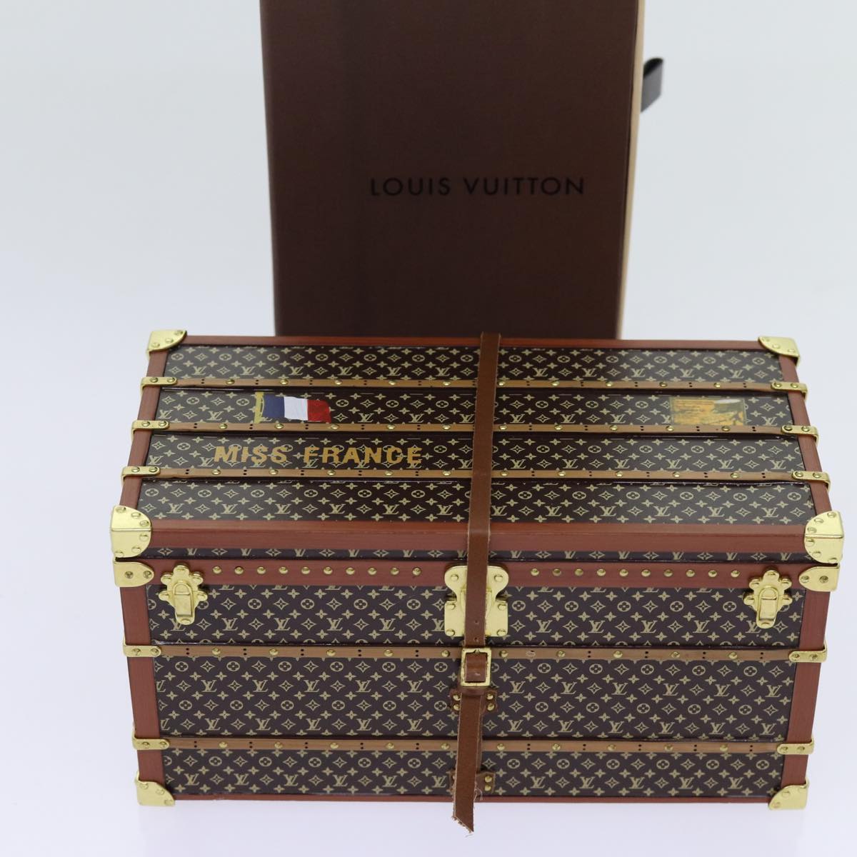 Louis Vuitton Mini Malle  Canvas Travel Bag ()