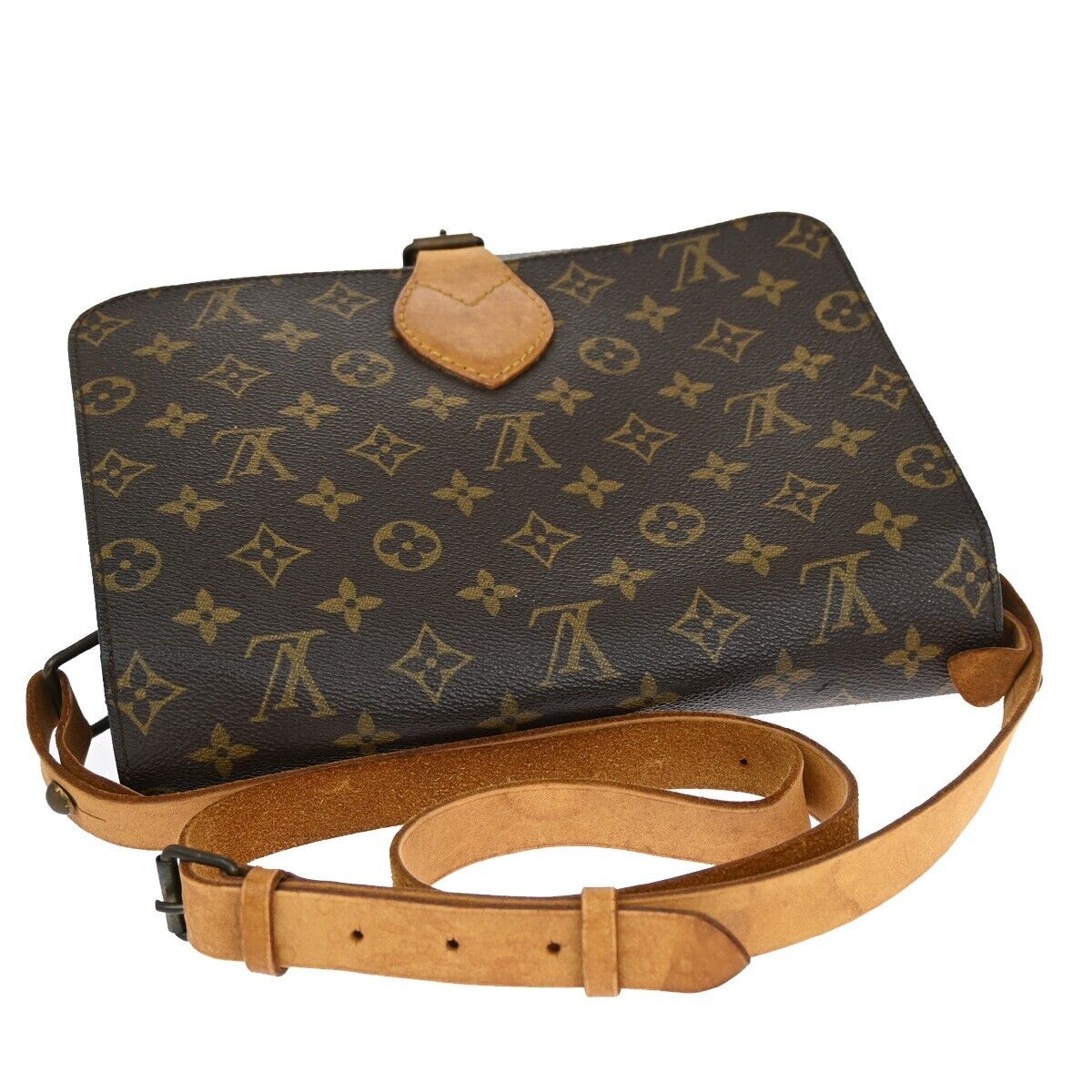 Louis Vuitton Cartouchiere  Canvas Shoulder Bag ()