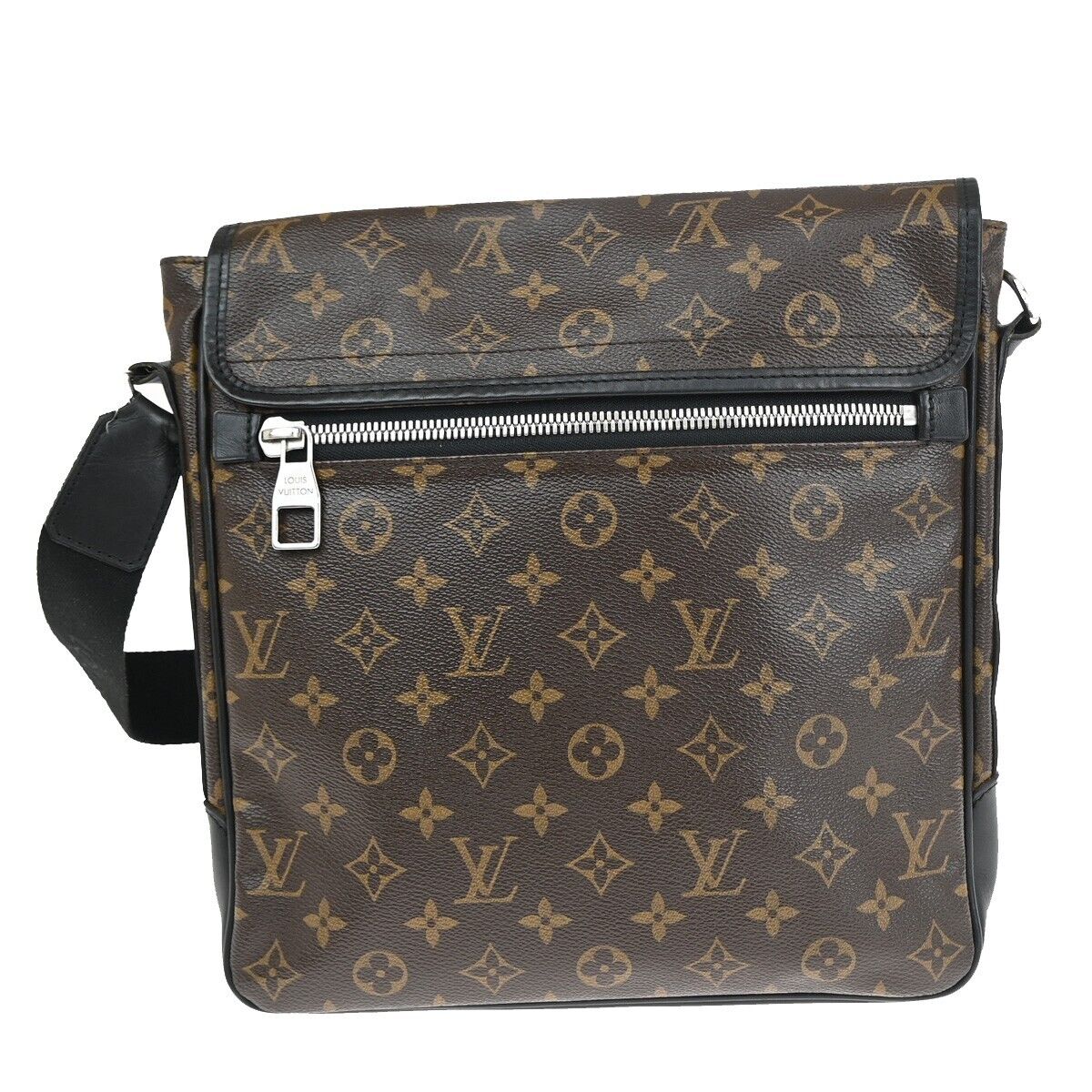 Louis Vuitton Macassar  Canvas Shoulder Bag ()