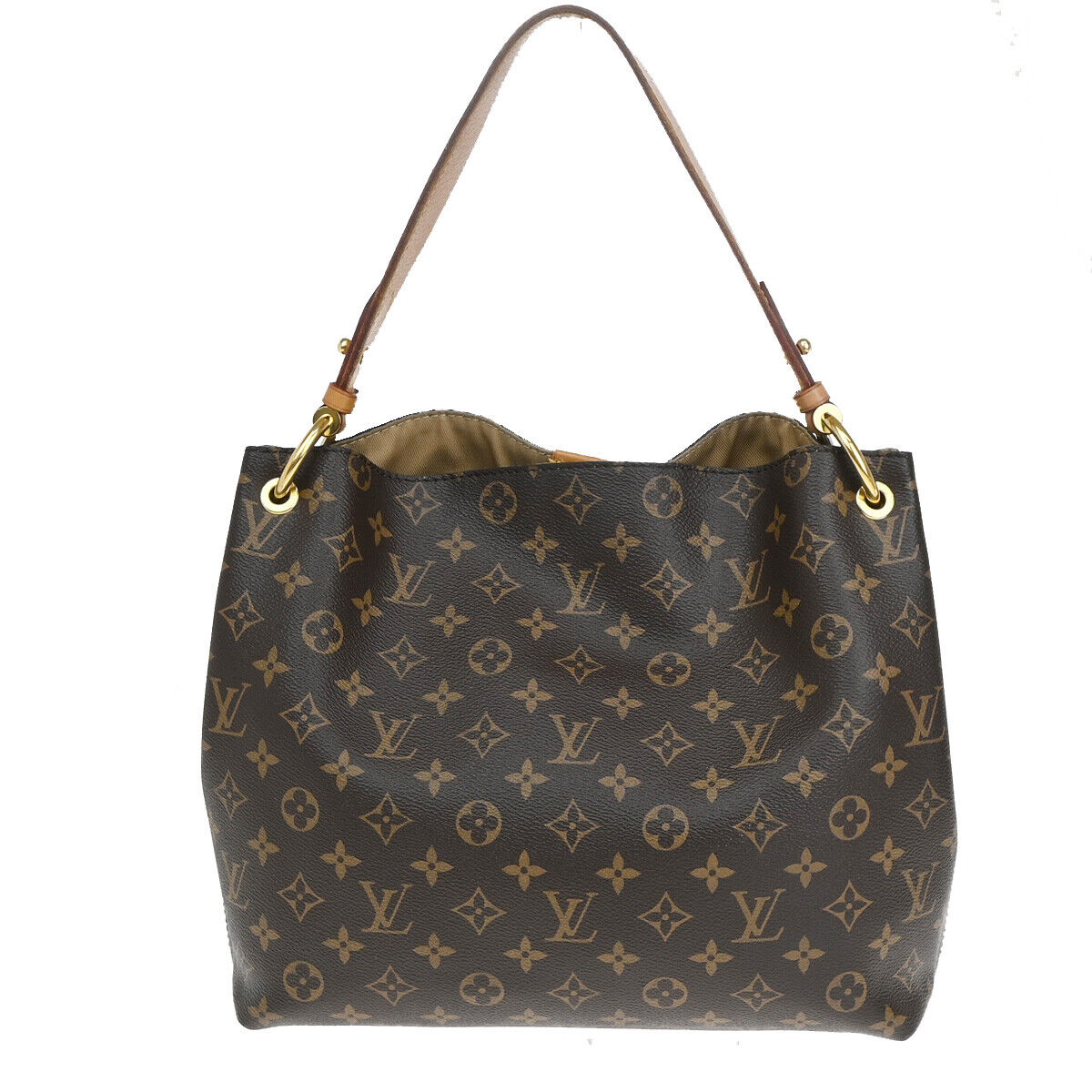 Louis Vuitton Graceful  Canvas Shoulder Bag ()