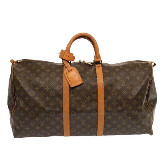 Louis Vuitton Keepall 55  Canvas Travel Bag ()
