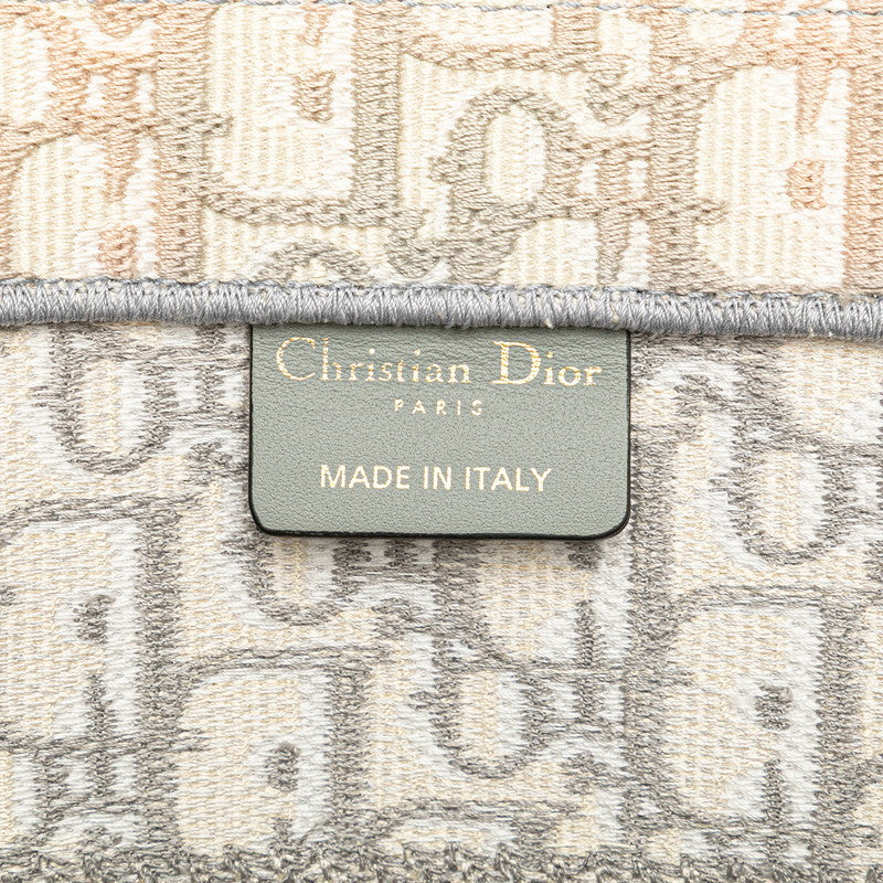 Christian Dior Book Tote Oblique Canvas Tote Bag