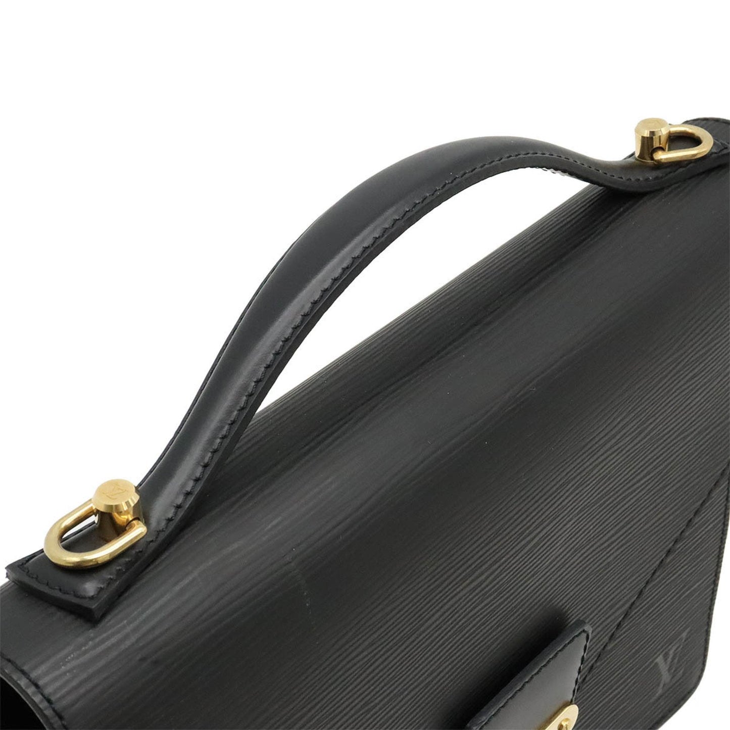 Louis Vuitton Monceau  Leather Briefcase Bag ()