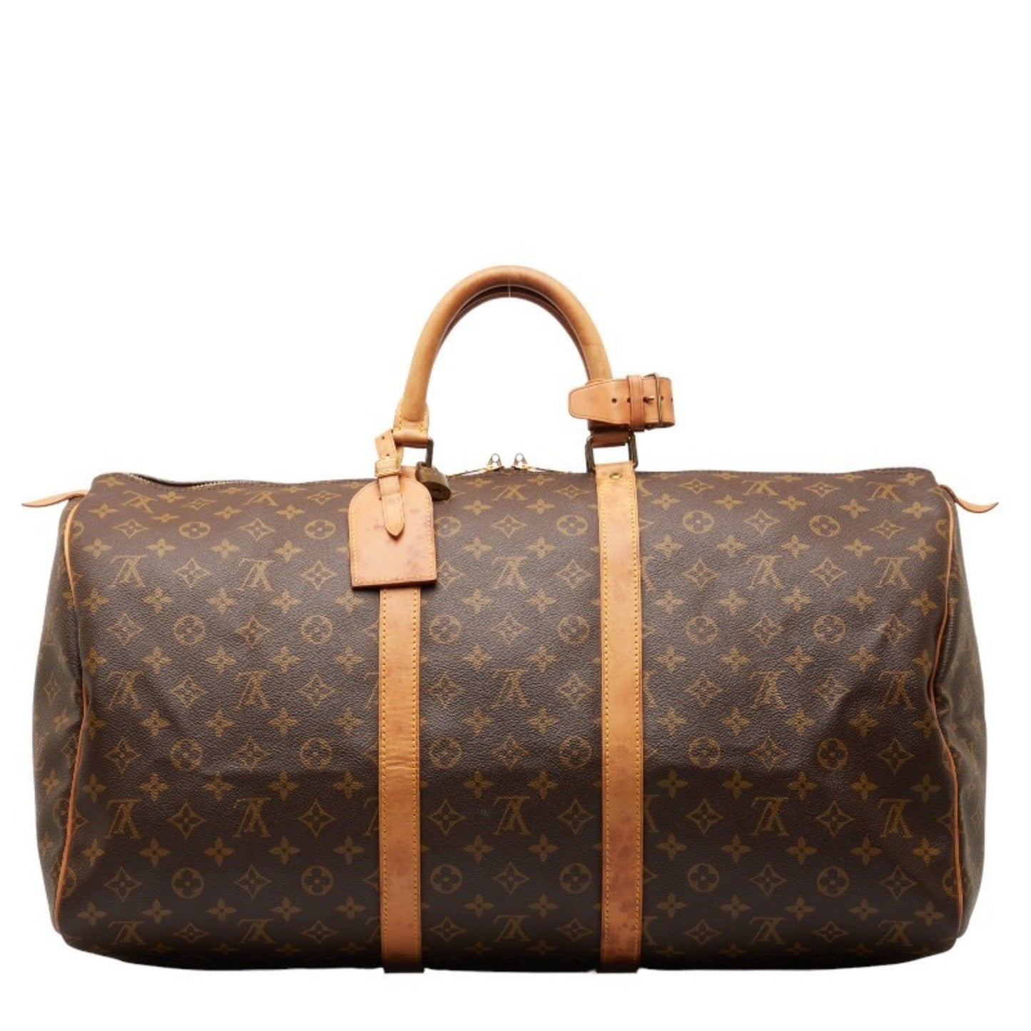 Louis Vuitton Keepall 55  Canvas Travel Bag ()