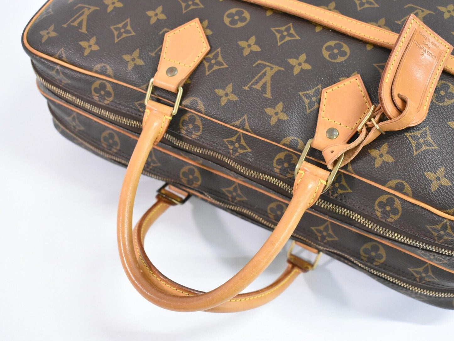 Louis Vuitton Porte Documents Voyage  Canvas Briefcase Bag ()