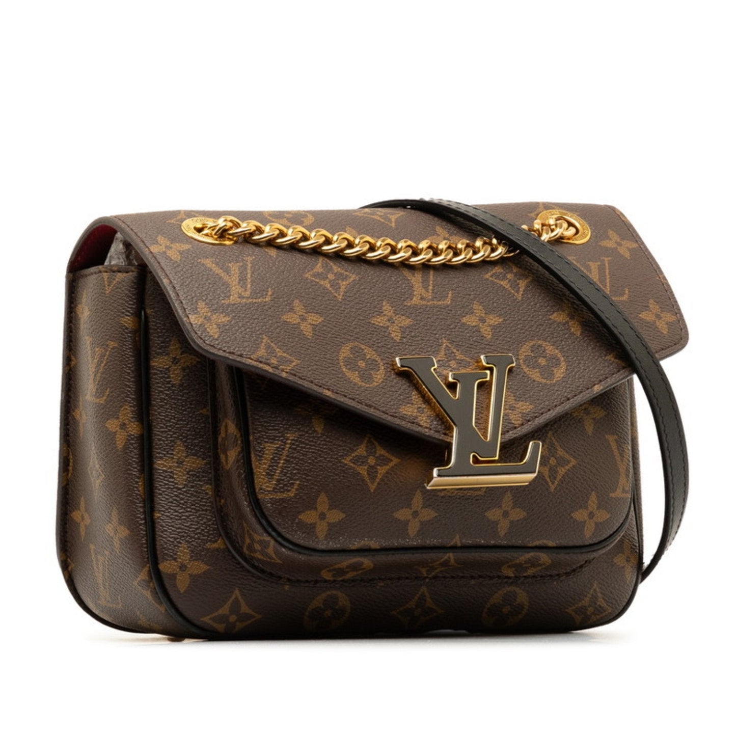 Louis Vuitton Passy  Canvas Shoulder Bag ()
