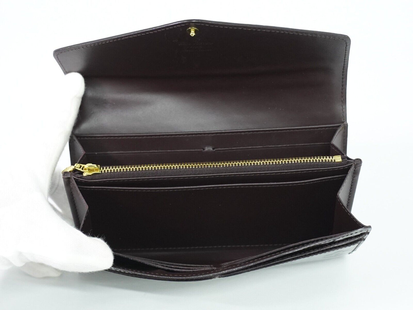 Louis Vuitton Portefeuille Sarah  Leather Wallet  ()