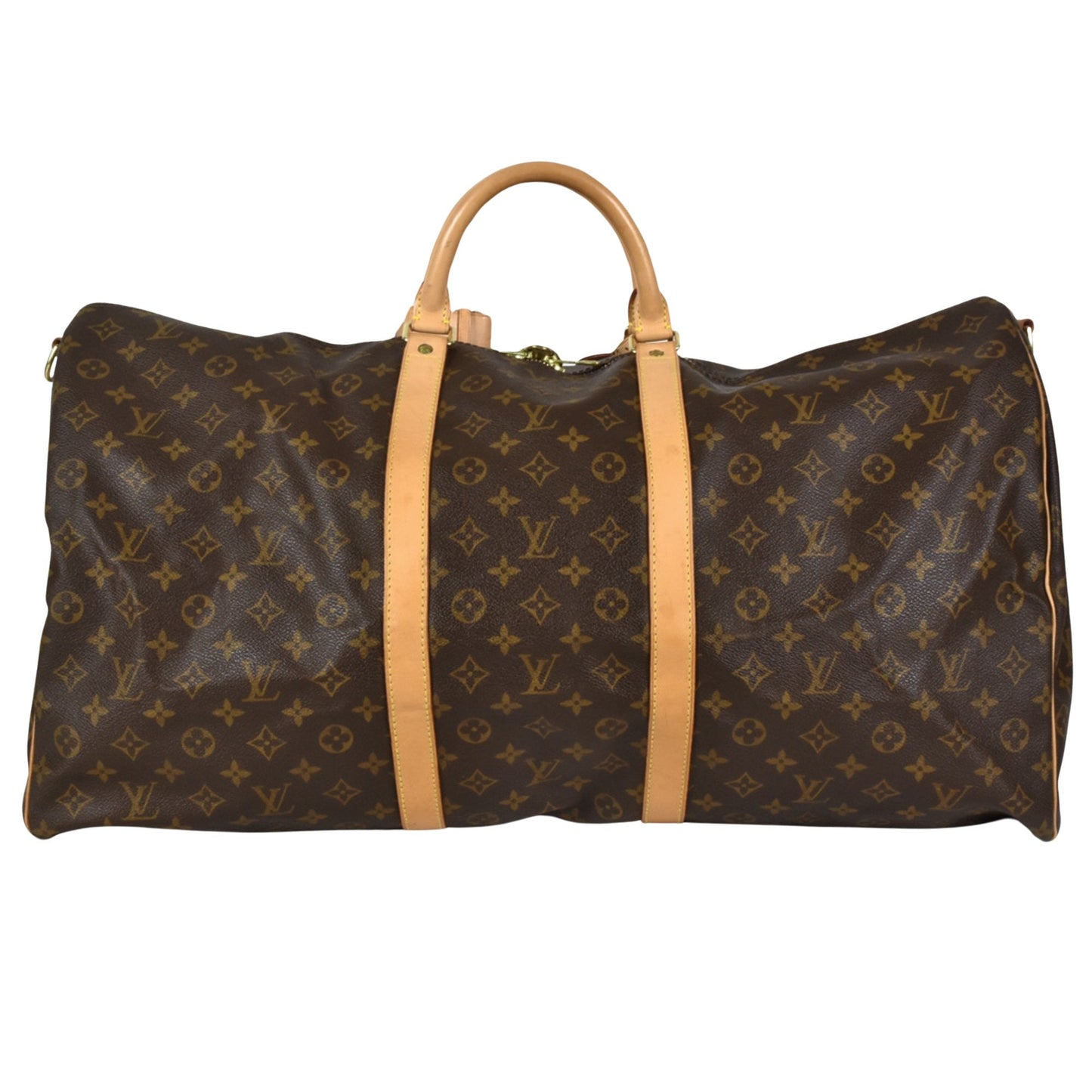Louis Vuitton Keepall Bandoulière 60  Canvas Travel Bag ()