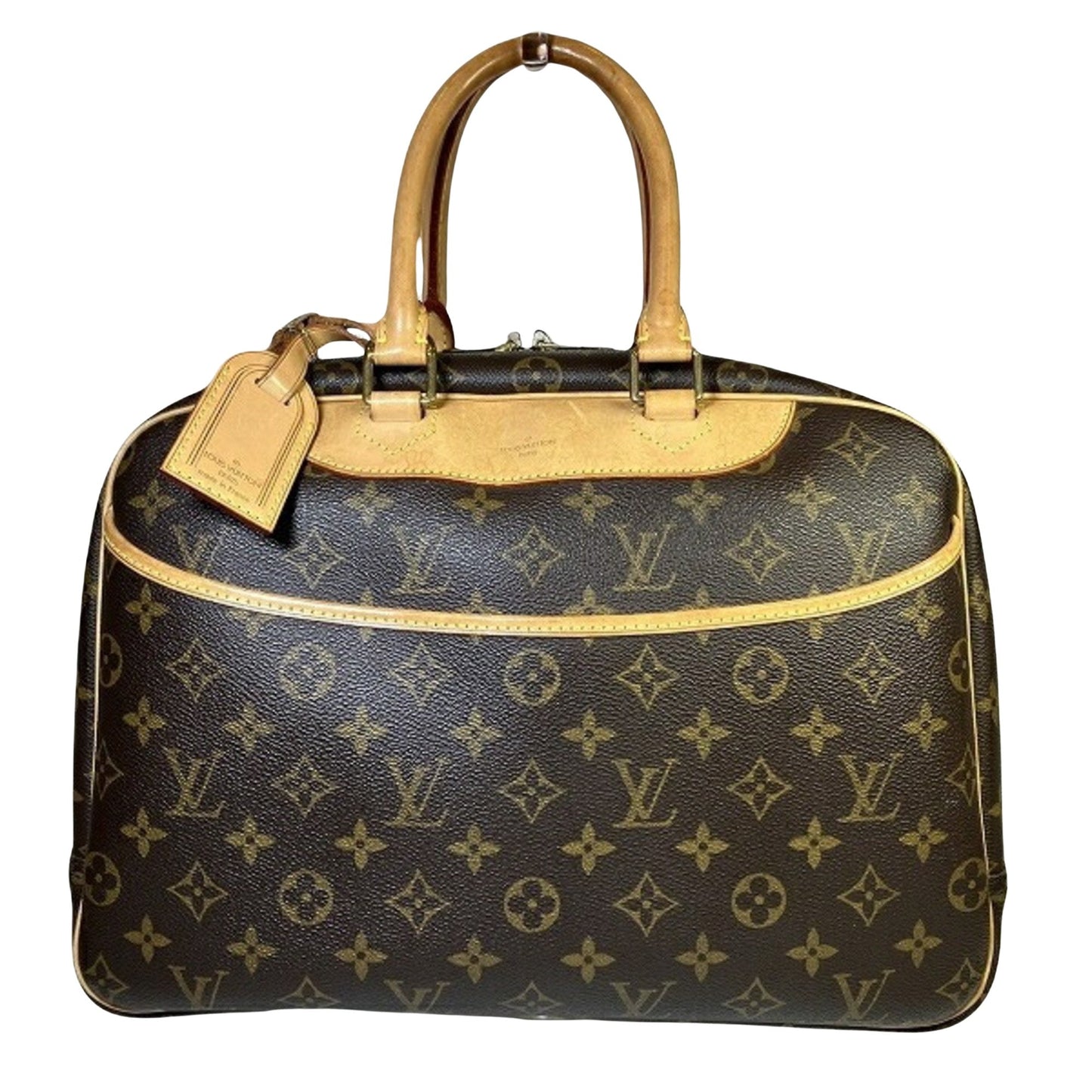 Louis Vuitton Deauville  Canvas Handbag ()