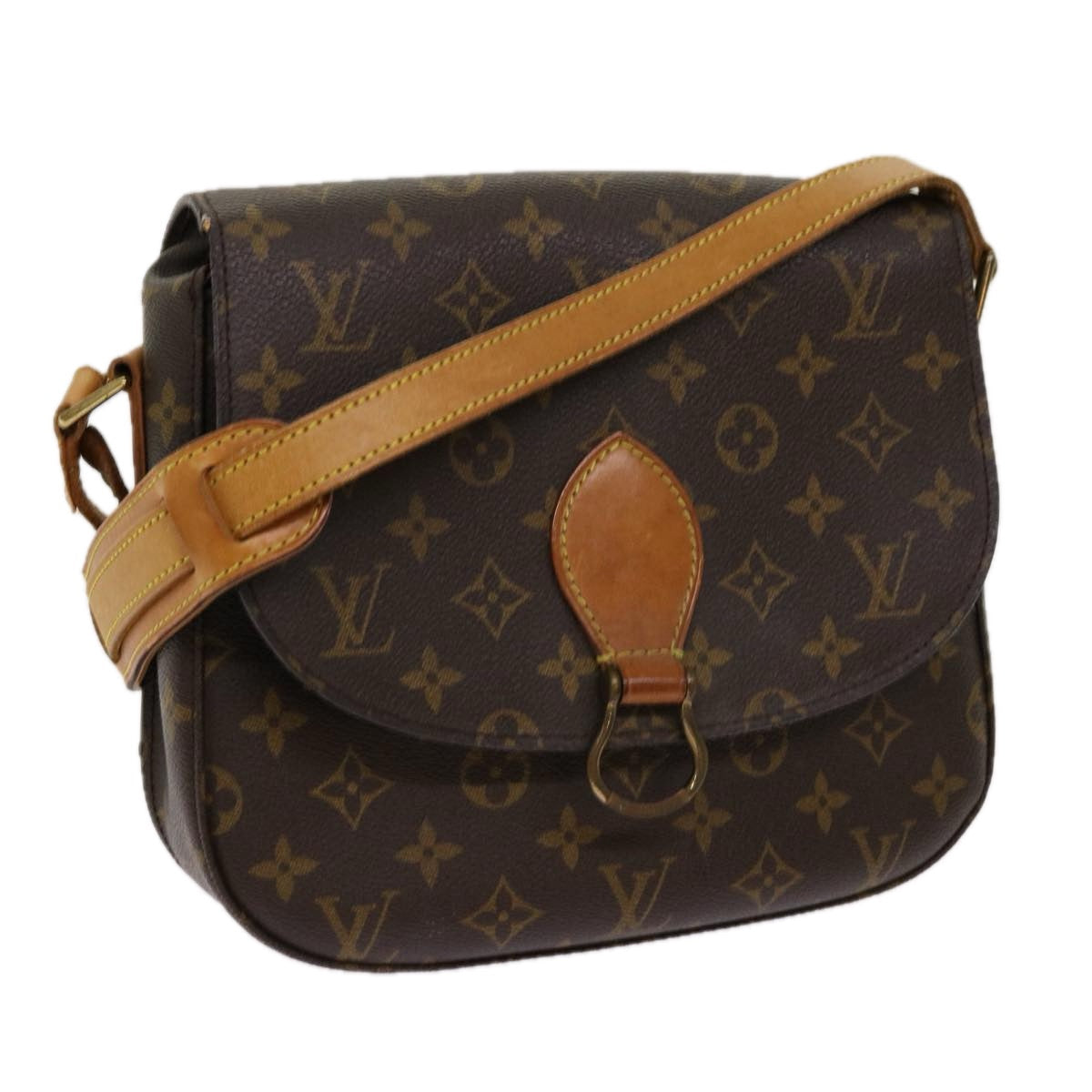 Louis Vuitton Saint Cloud  Canvas Shoulder Bag ()