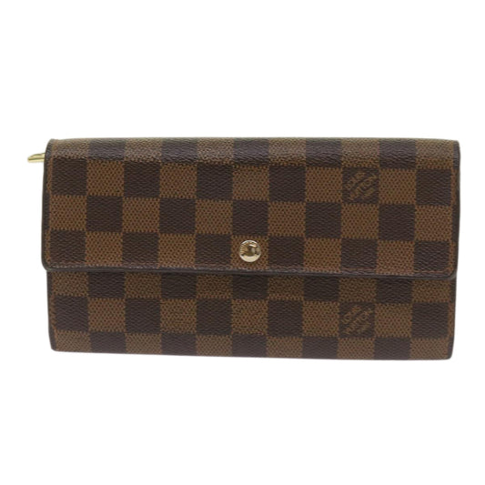 Louis Vuitton Sarah  Canvas Wallet  ()