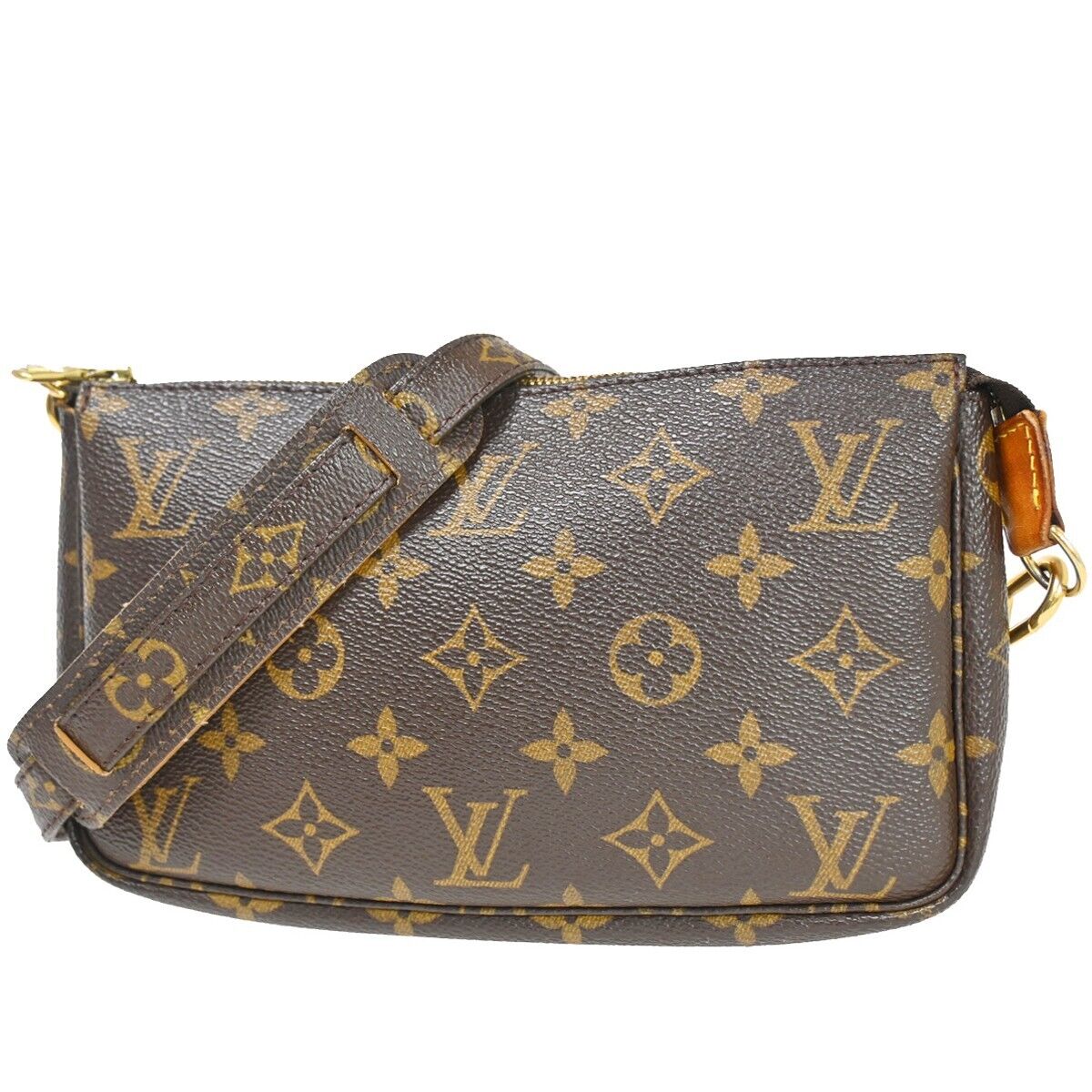 Louis Vuitton Pochette Accessoires  Canvas Clutch Bag ()