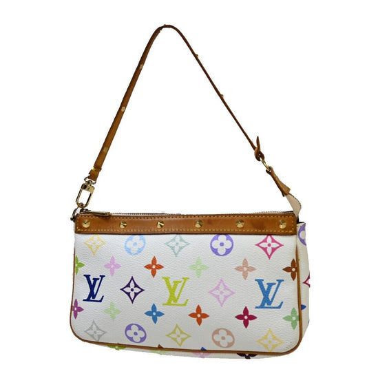 Louis Vuitton Pochette Accessoires  Canvas Clutch Bag ()