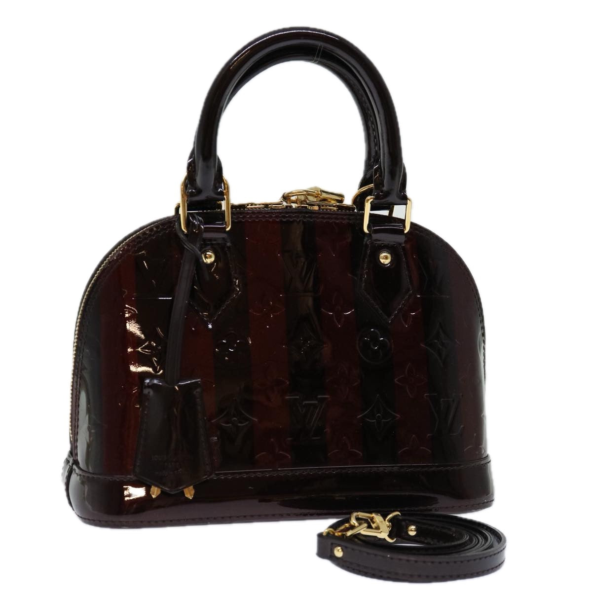 Louis Vuitton Alma  Patent Leather Handbag ()