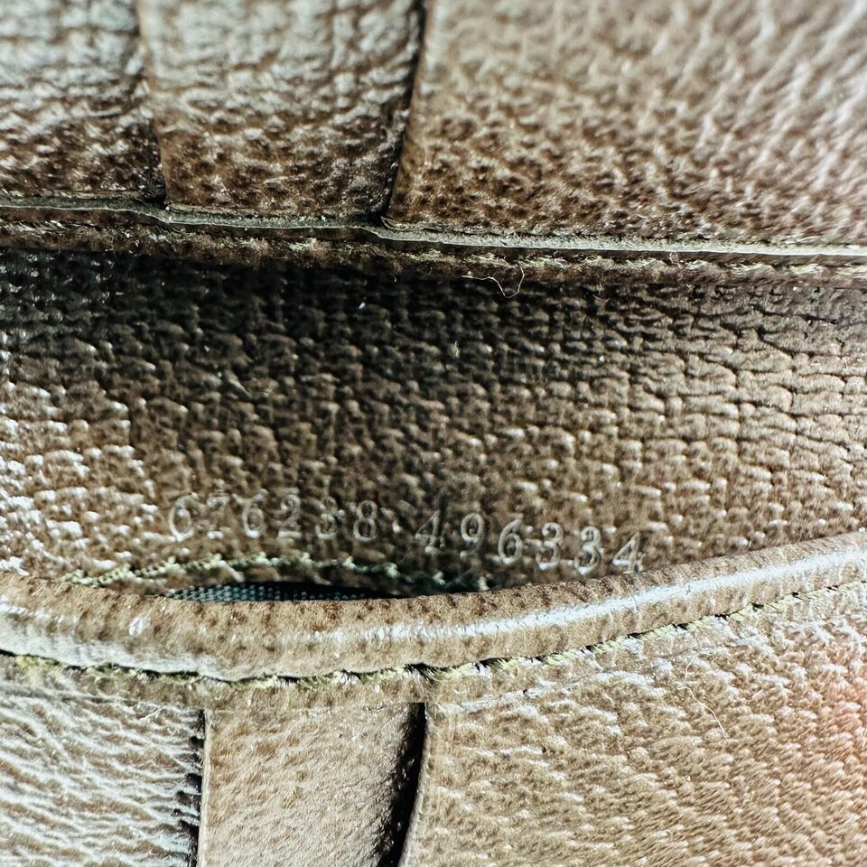 Gucci 100 Centennial Men's Brown Leather Bifold Wallet