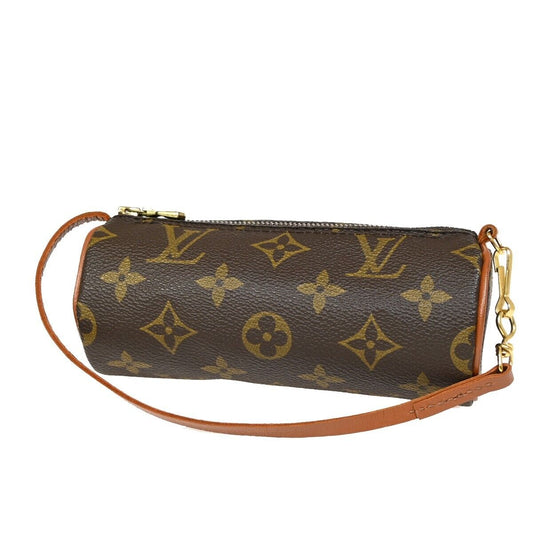 Louis Vuitton Papillon  Canvas Clutch Bag ()