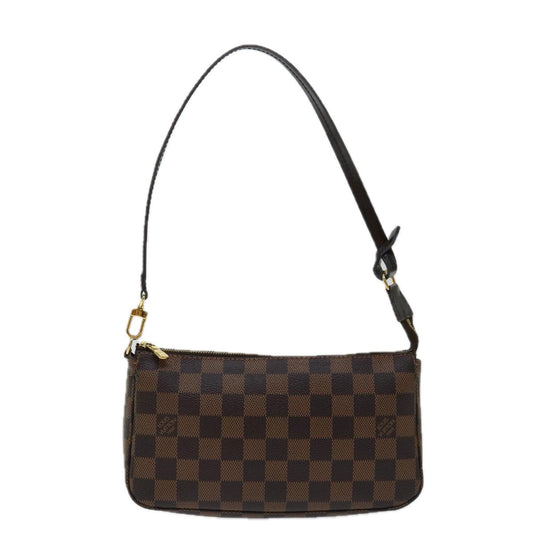 Louis Vuitton Pochette Accessoire  Canvas Clutch Bag ()