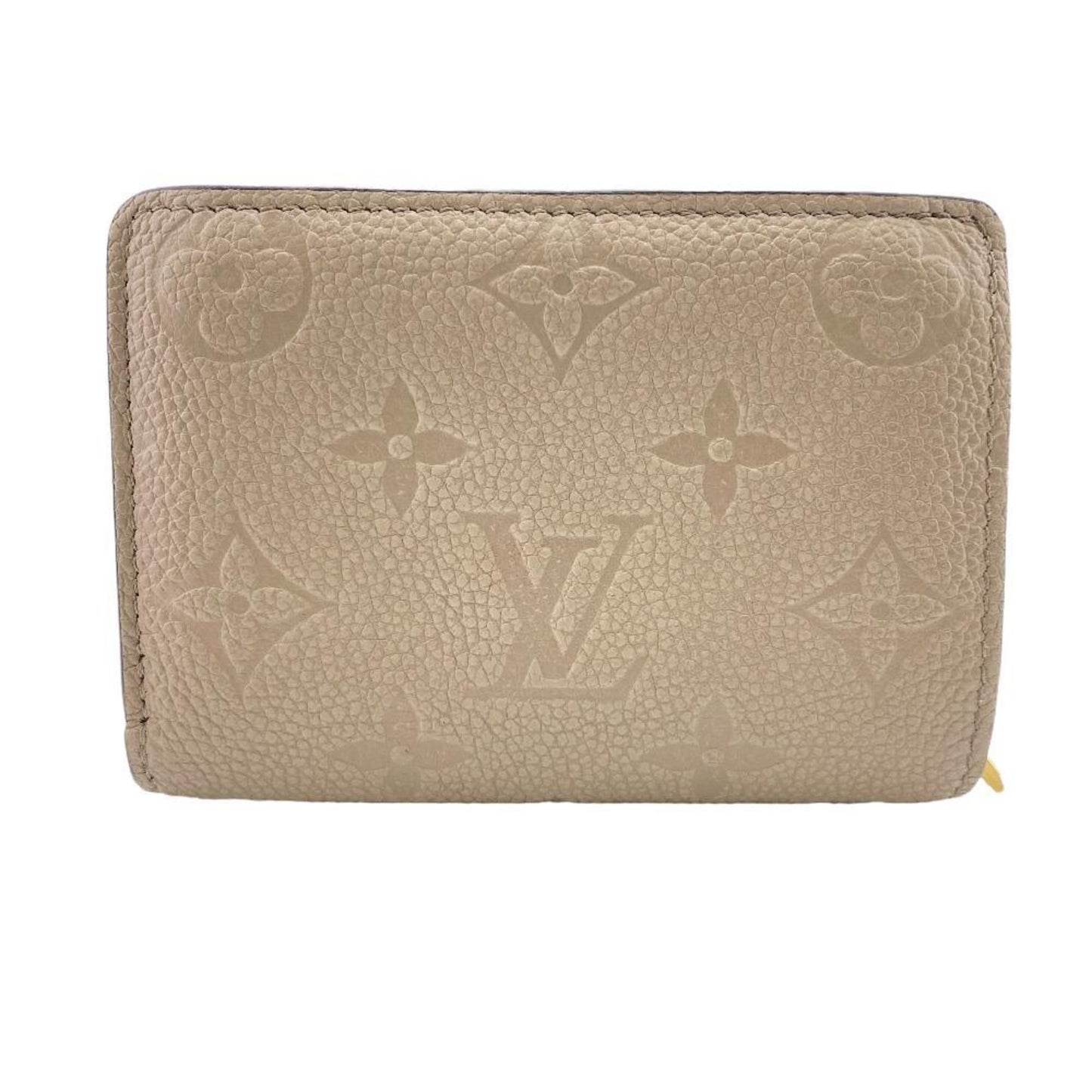 Louis Vuitton Compact Zip  Leather Wallet  ()